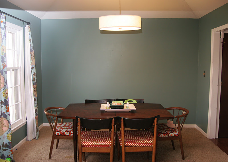 homemade ginger: Fresh Dining Room Paint
