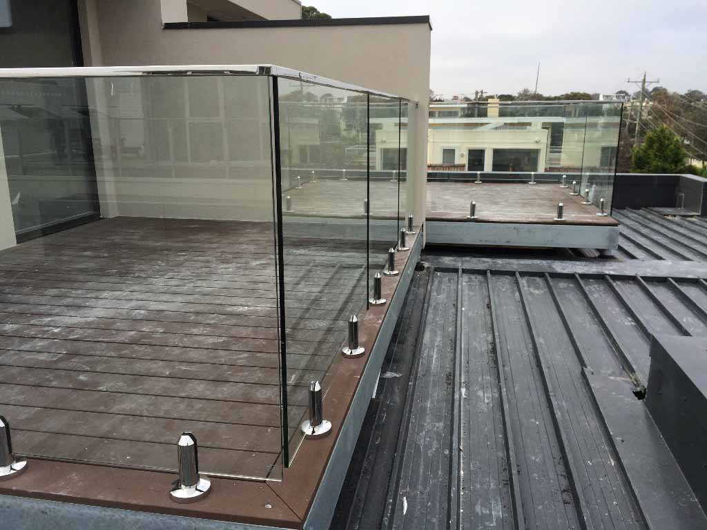 External post system railings Glass stairs high quality New York