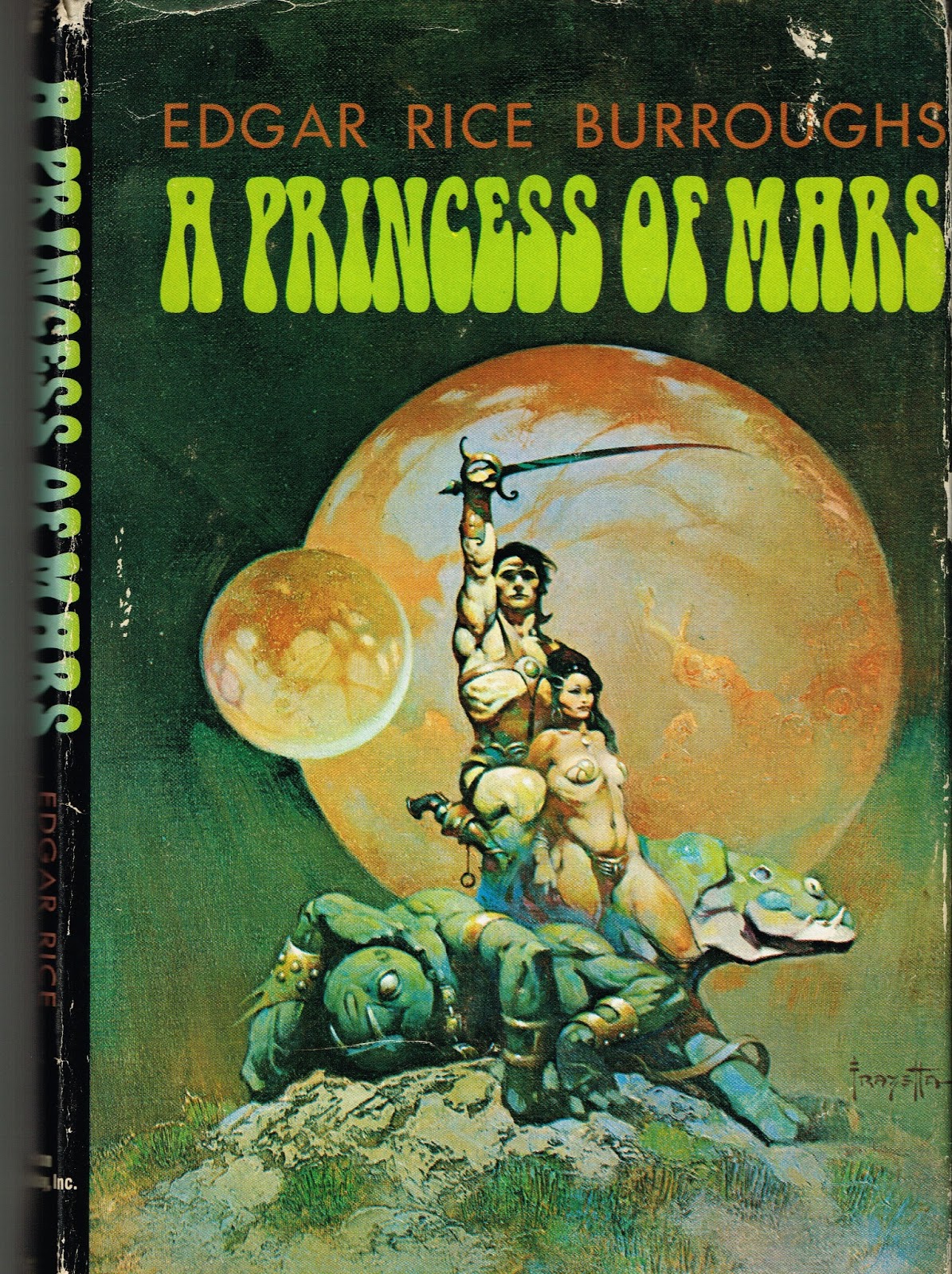 Cap'n's Comics A Princess of Mars by Frank Frazetta
