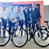 Abejas Club, donó 5 bicicletas al Cbetis 73...al iniciar campaña de uso de bicicletas