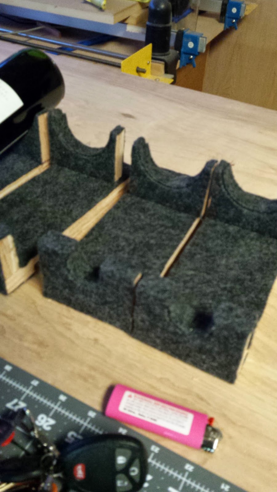 Airstream Renovation Airstream wine rack