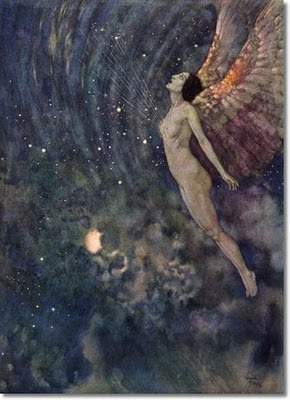 Edmund Dulac Edgar Allan Poe Israfel