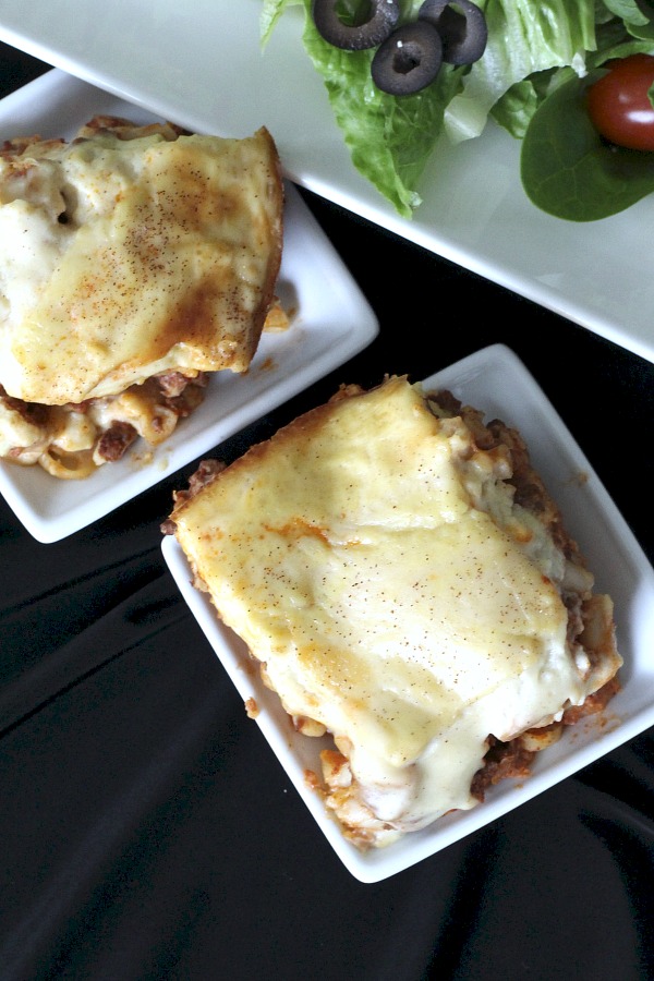 Greek Pastitsio Casserole Grateful Prayer Thankful Heart