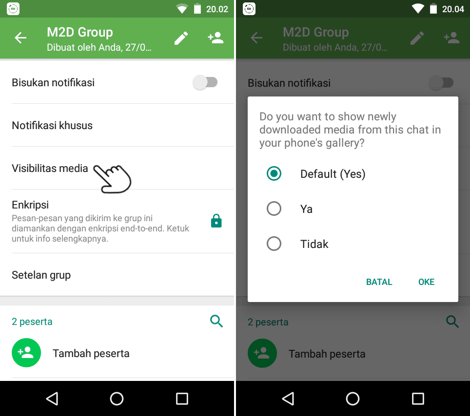 Cara Menyembunyikan Foto Whatsapp Dari Galeri Android Memudahkan