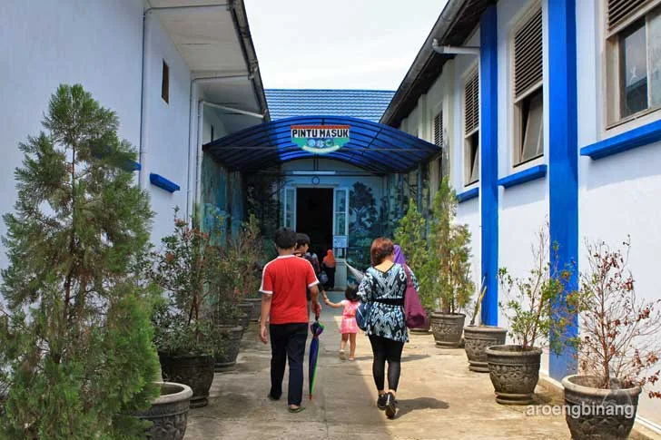 lorong masuk museum zoologi bogor