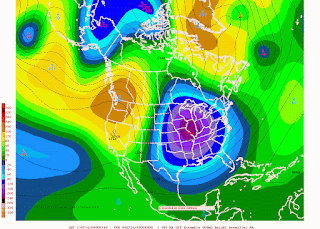 Another Strange Weather Pattern-East Coast of U.S.- Jan. 16 2012