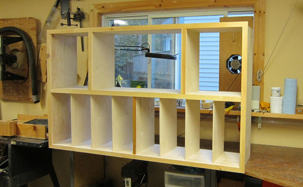 Tim Roberts in Canada Stained Glass Storage Unit