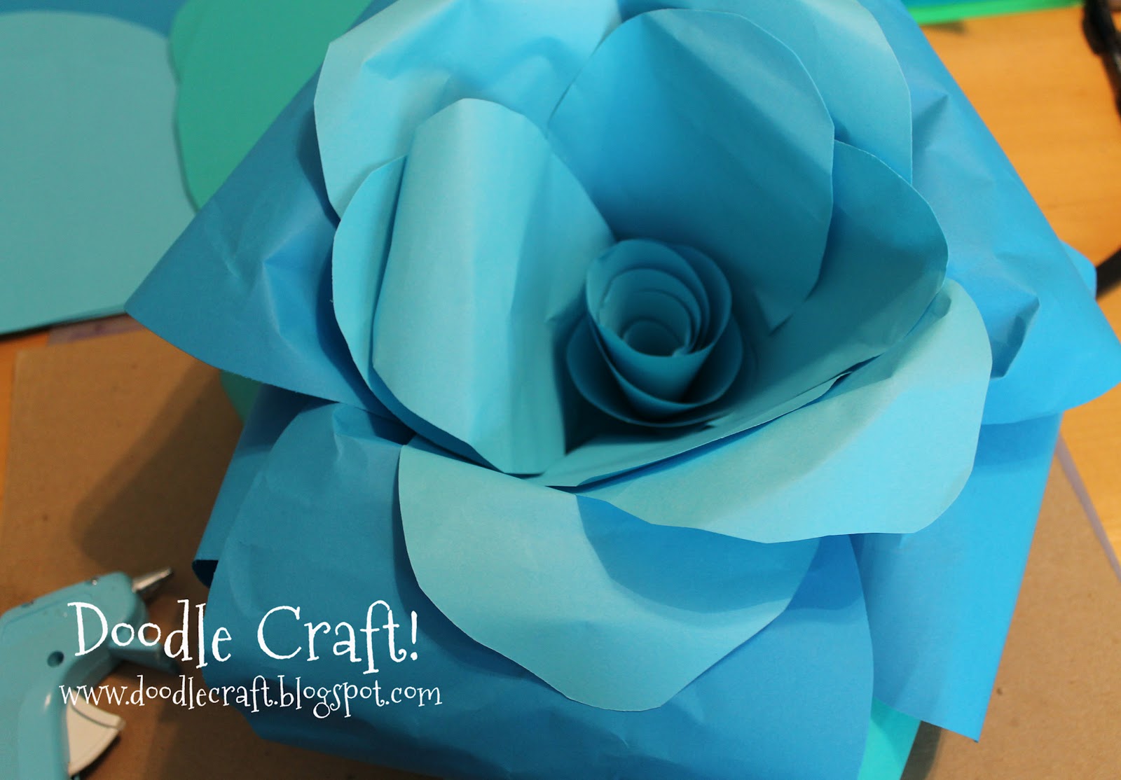 Ginormous paper flowers!