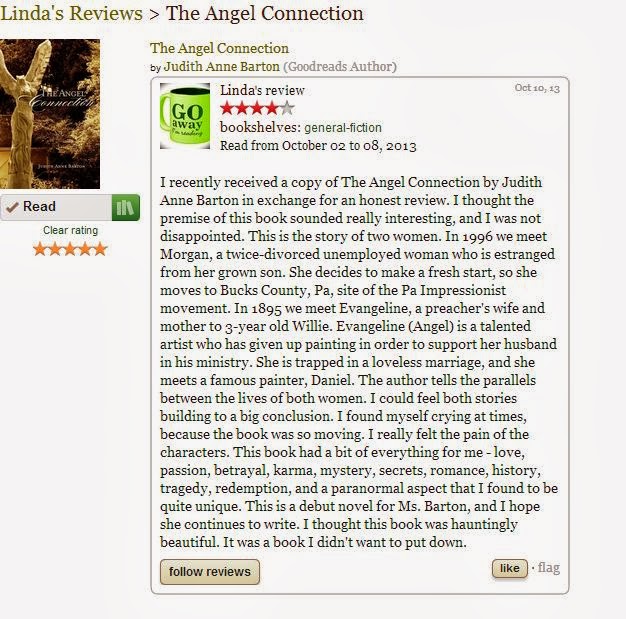 A Terrific Goodreads Review!