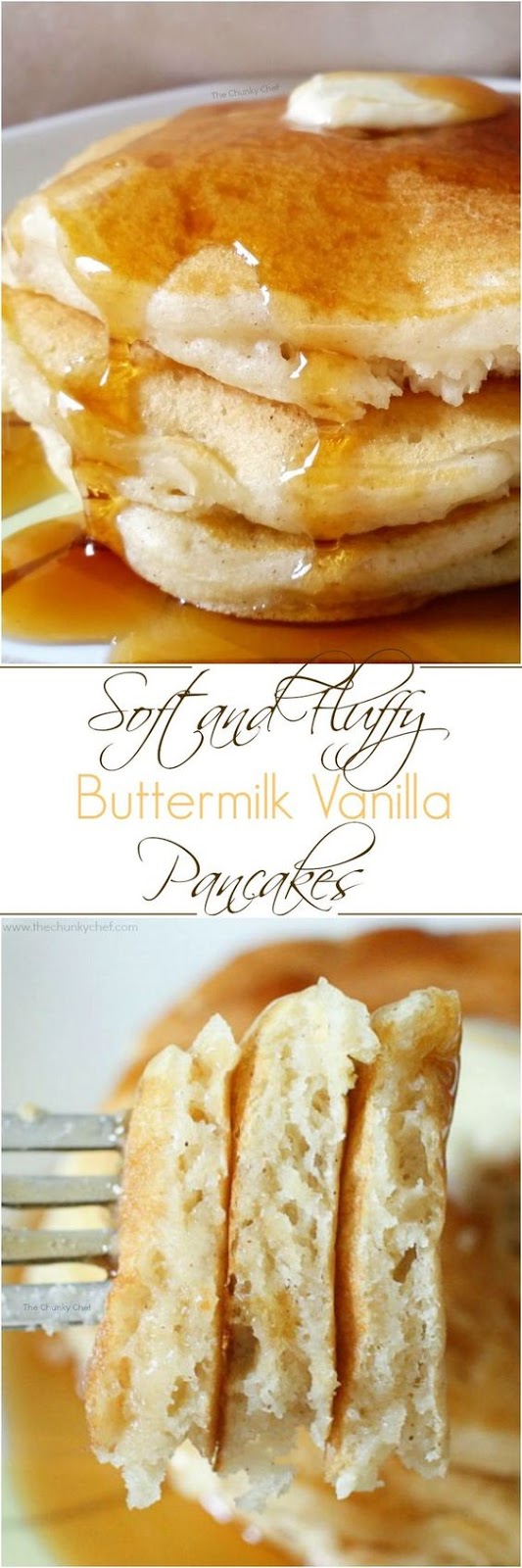 VANILLA CINNAMON BUTTERMILK PANCAKES Cook, Taste, Eat