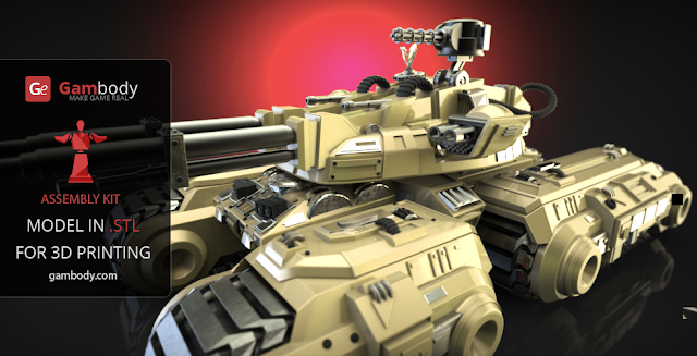 Mammoth Tank 3D printing