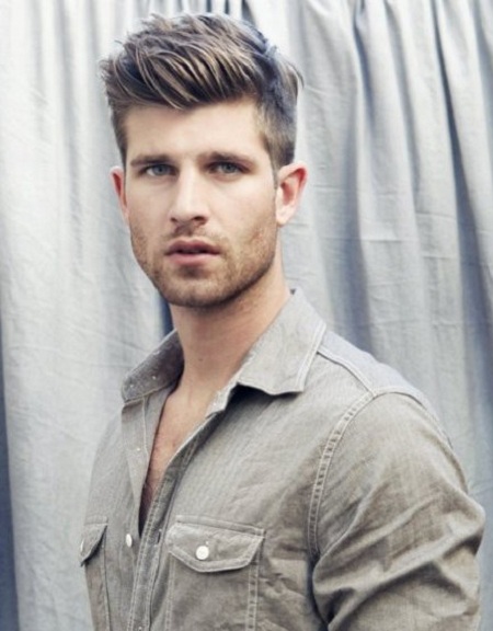 hairstyles for long face shape men