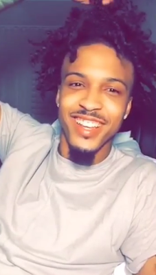 Singer August Alsina shows off new hair look! Cute or nah?