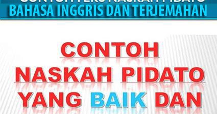 Contoh Teks Naskah Pidato Singkat Bahasa Inggris Tentang Pendidikan Dan Terjemahan Artinya Tipstriksib