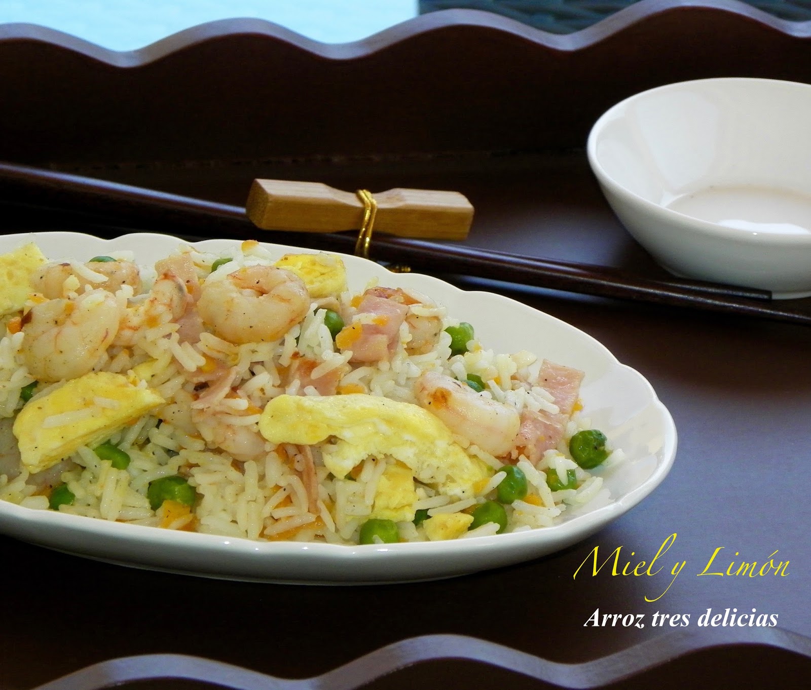 Arroz Tres Delicias - Recetas Asiáticas - Recetas Fáciles
