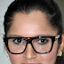 Tennis Player Sania Mirza Cute Glass Face Nose Ring
