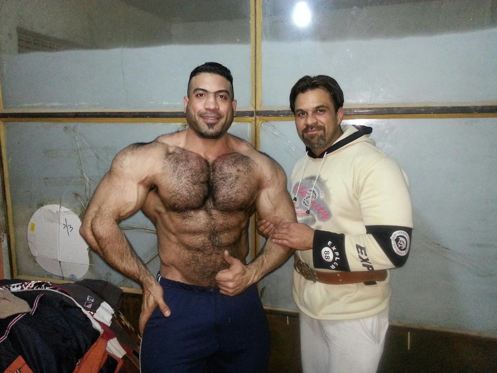 Muscle Lover Big Ali Hani From Iraq