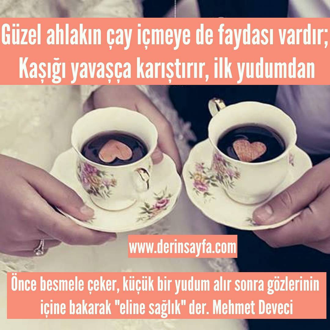 Çay ile ilgili sözler / resimli / manidarGüzel Sözler,Resimli Sözler