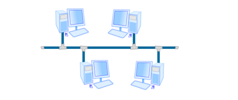 Onanong Thongsom: รูปแบบการเชื่อมต่อระบบเครือข่าย Lan Topology