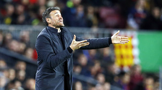 Luis Enrique - FC Barcelona -: "El Sevilla es el equipo más combativo con el que jugué"