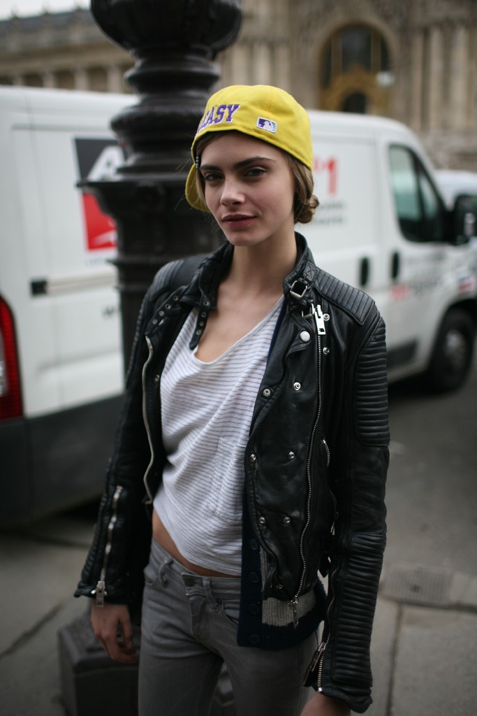 Fashion Week Street Style: Cara Delevingne - The Front Row View