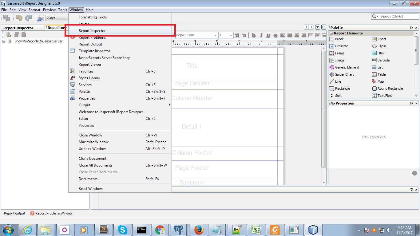 Learn Programming How to create a report in jasper ireport