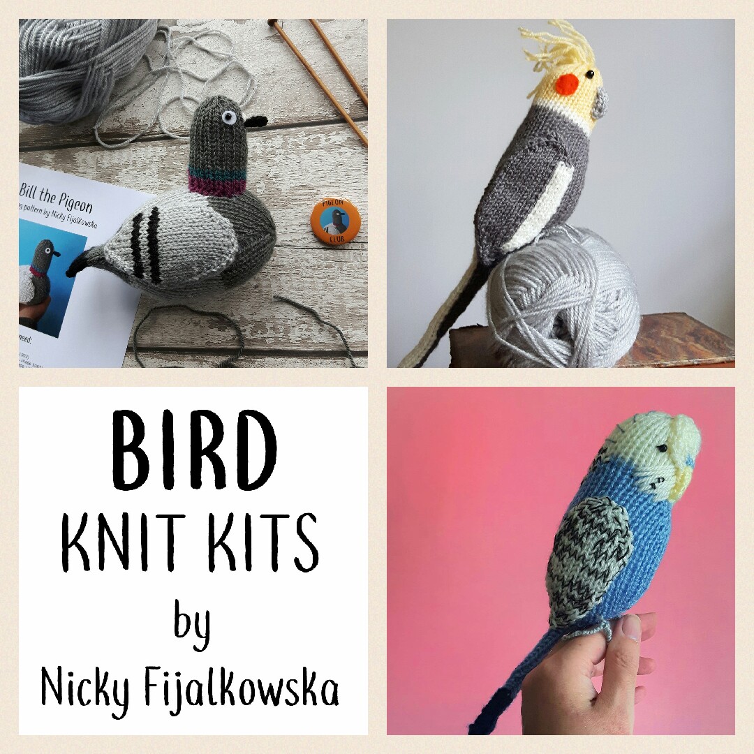 Knit for Victory Bird knit kits