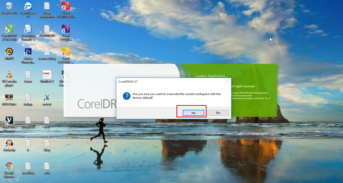Фото ошибки при обновлении Corela