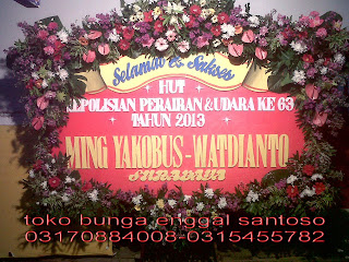 bunga papan ucapan ulang tahun florist surabaya murah dan online