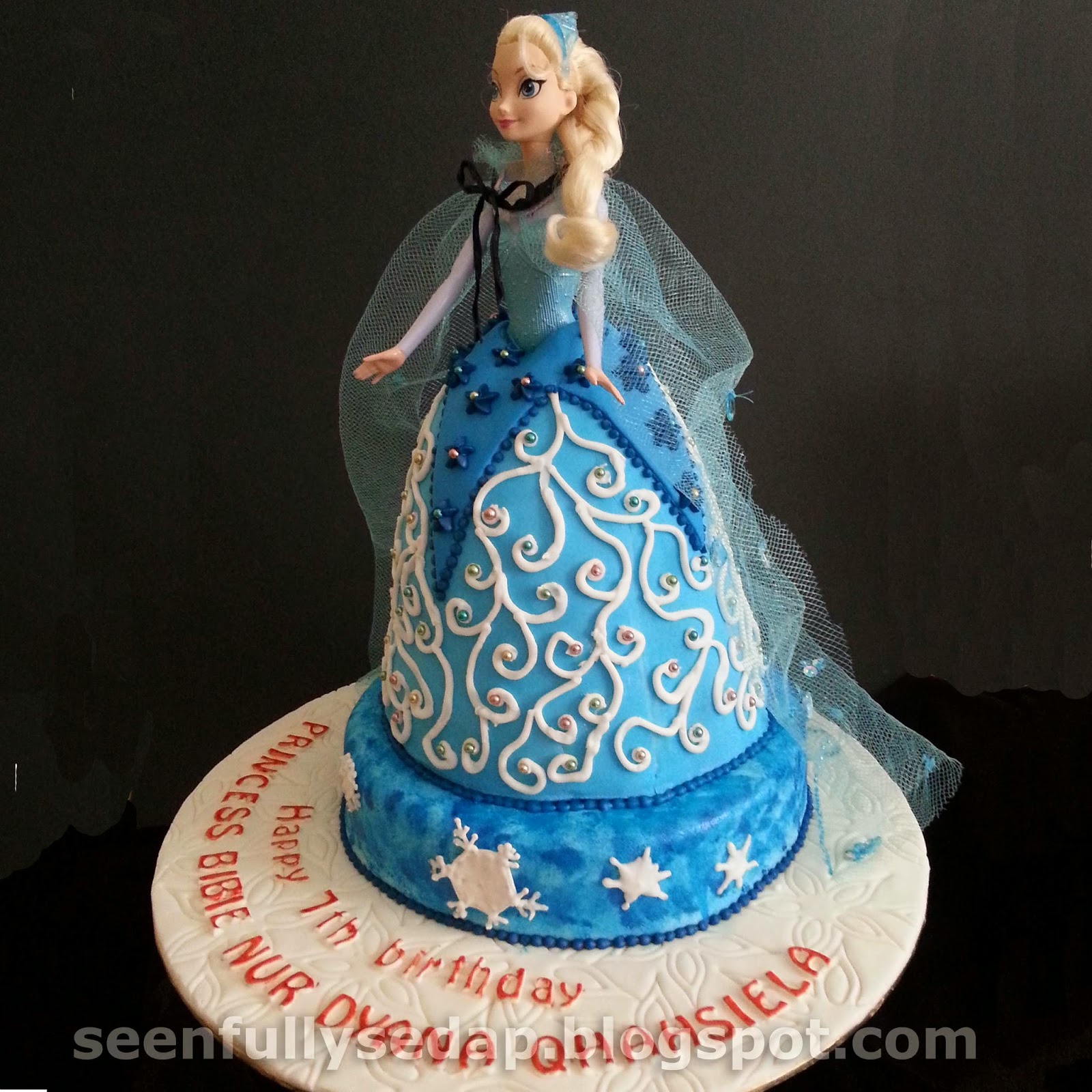Seenfully Sedap "Frozen" themed birthday party