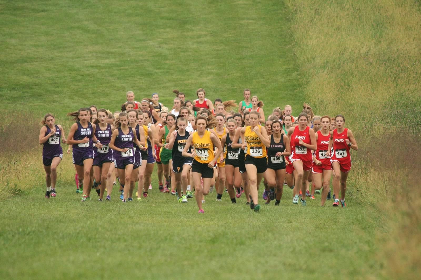 Park Hill Lady Trojan's Cross Country Grandview and Rim Rock
