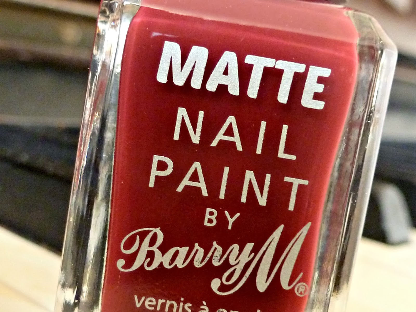 A picture of Barry M Matte Nail Paint in Crush