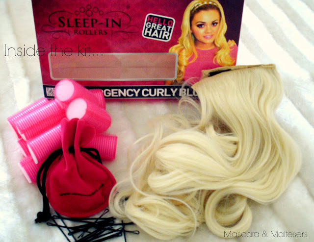 Sleep in Rollers Emergency Curly Blow Kit