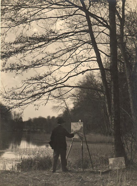 Stereosc2pe + | Plein Air Painting | Alexis Delcroix / Edouard Manet / Paul Cezanne / J. Dekais