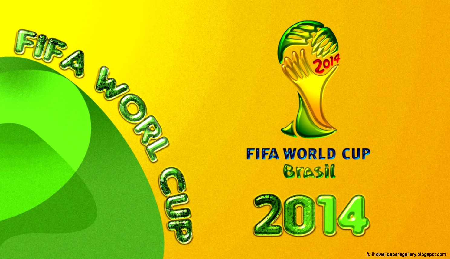 » 2014 Brazil FIFA World Cup – Yellow Green