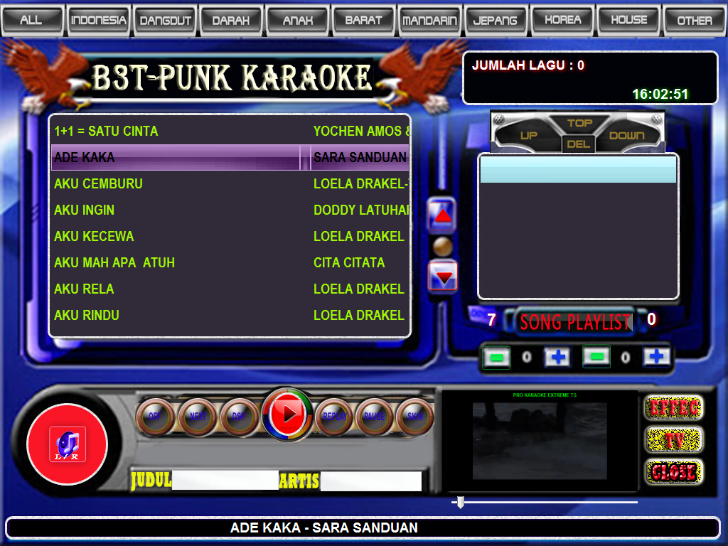 DIGITAL KARAOKE SOFTWARE PRO KARAOKE EXTREME TS Full Key/Portable