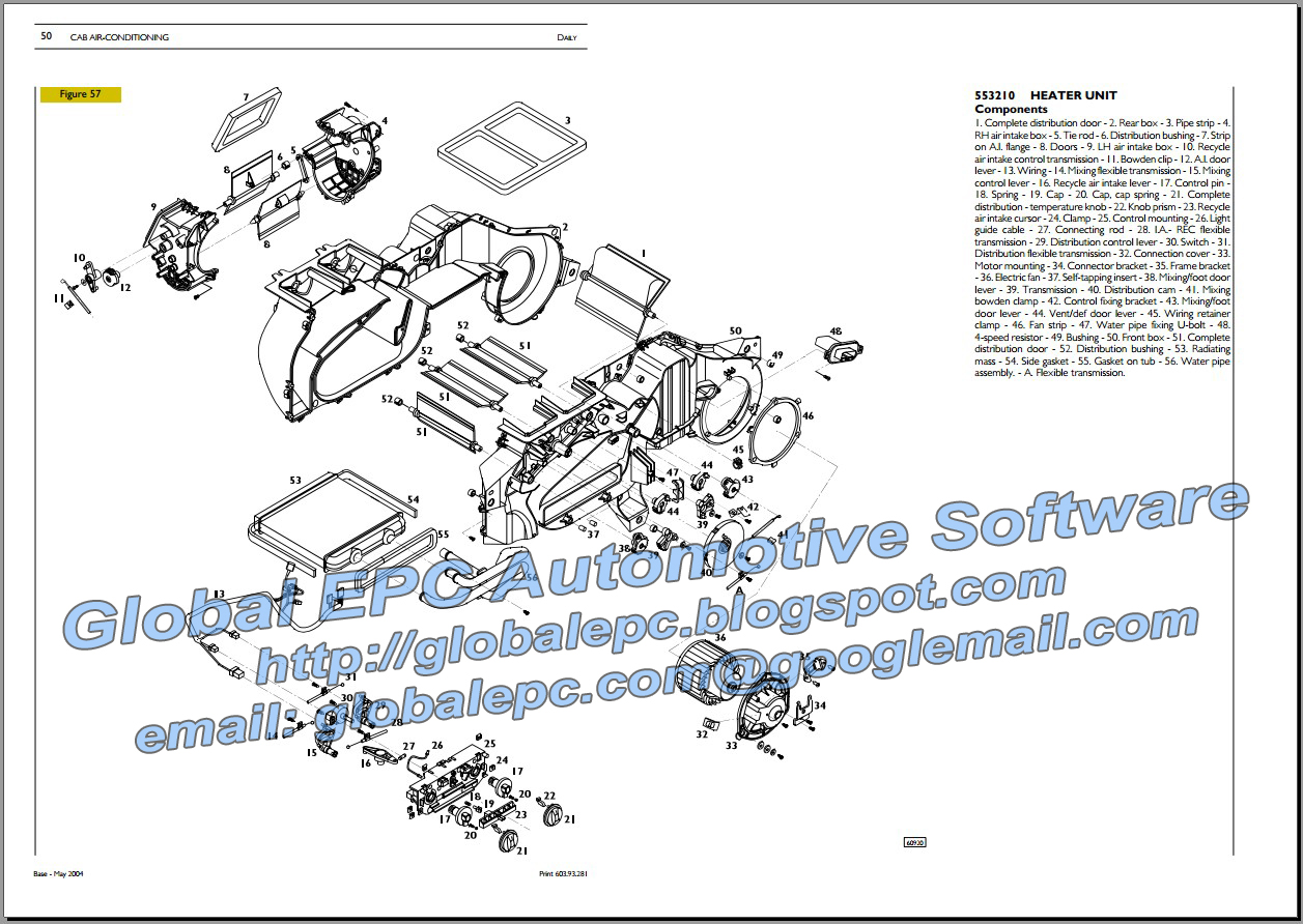 AUTOMOTIVE REPAIR MANUALS: IVECO DAILY 2000-2006 REPAIR MANUAL & WIRING