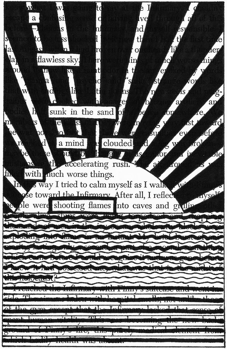 The Pink Library: Blackout Poetry