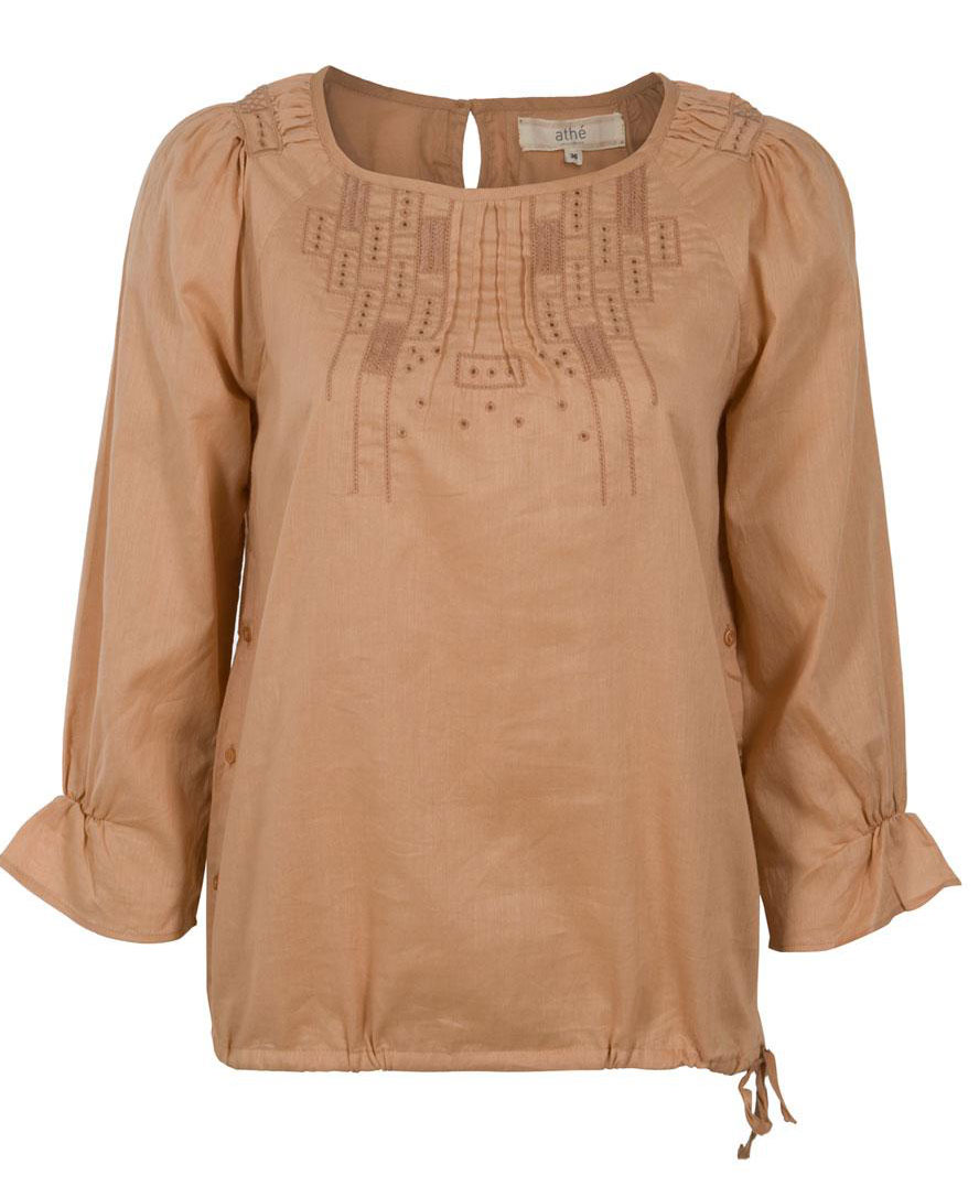 Women Dressing Guide Embroidered Neck Tops