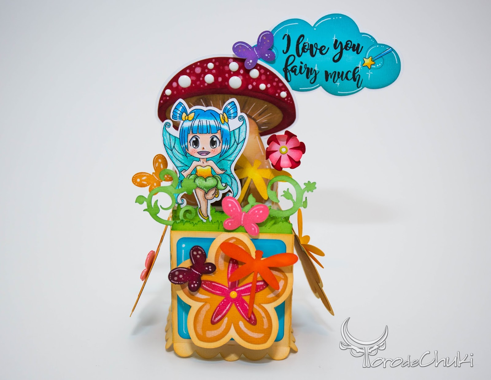 Awesome Svgs Summer Fairy Box Card Oak Tree Stamps Spring 2016 Release