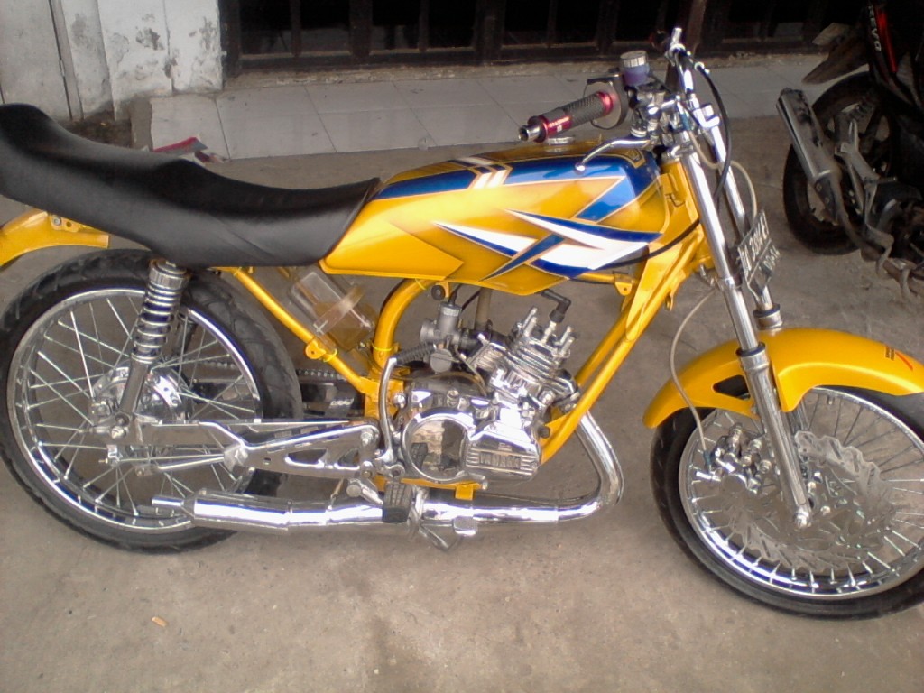 69 Foto Modifikasi Motor Lucu Terlengkap | Teka Teki Motor