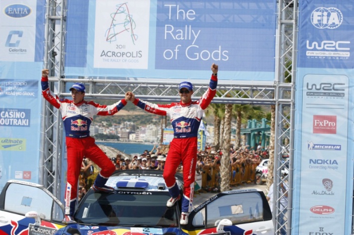 2011 WRC Ogier wins Acropolis Rally
