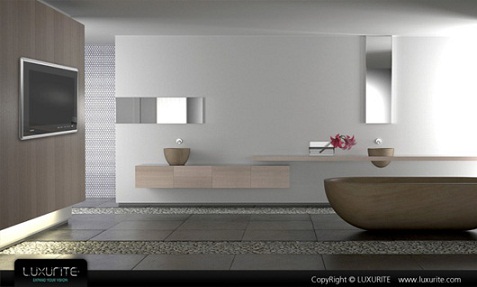 Decoración y Afinidades: Baños con televisor