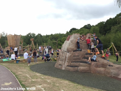 Dinosaur Island playground at Southwater Country Park