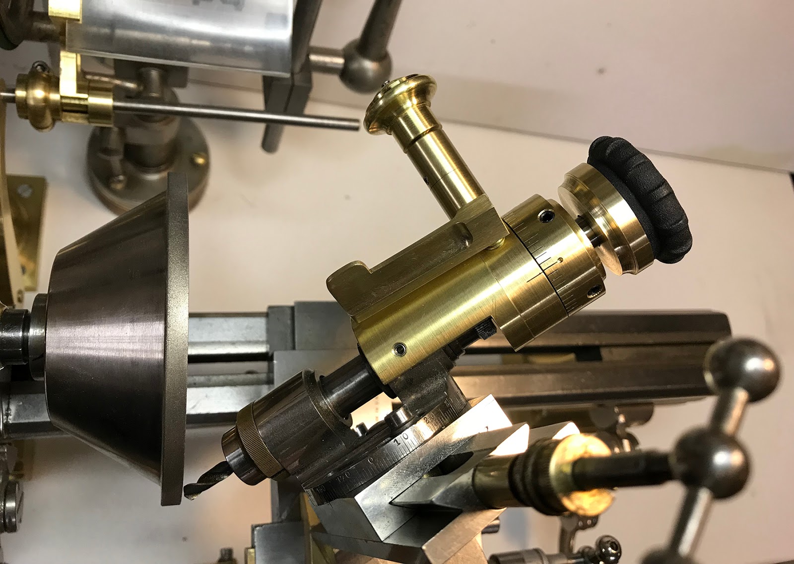 MOWRER WW LATHE TOOLS Tool Grinding attachment for watchmakers lathe