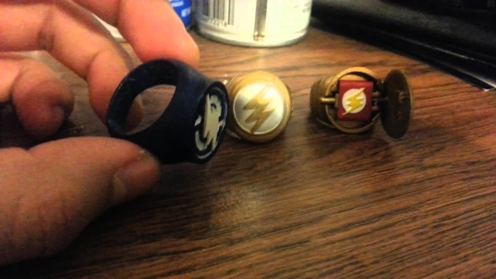 The Dork Review Flash's Costume Ring
