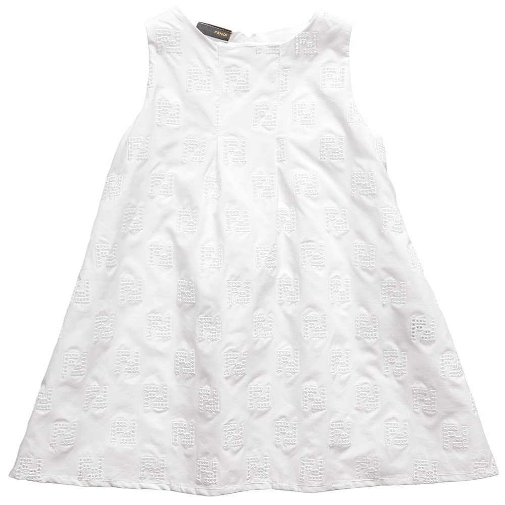 Designer Baby: A Beautiful White Dress from Fendi