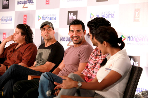 Akshay kumar and John Abraham1 - Housefull 2 Game Launch Event Pics