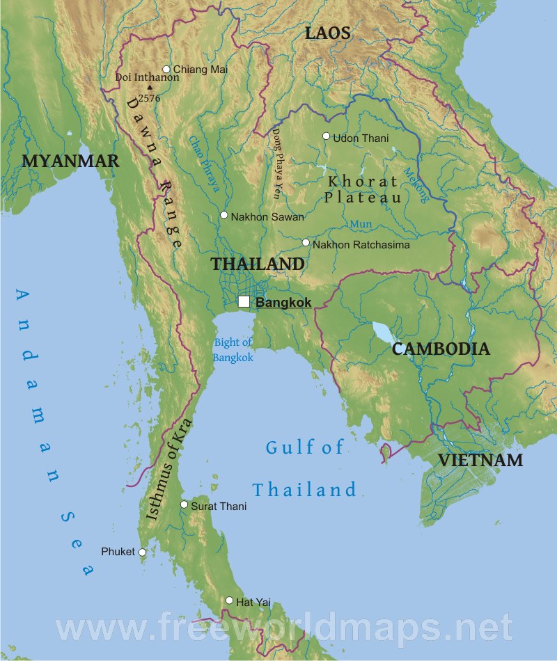 Thailand's Climate Change Geography