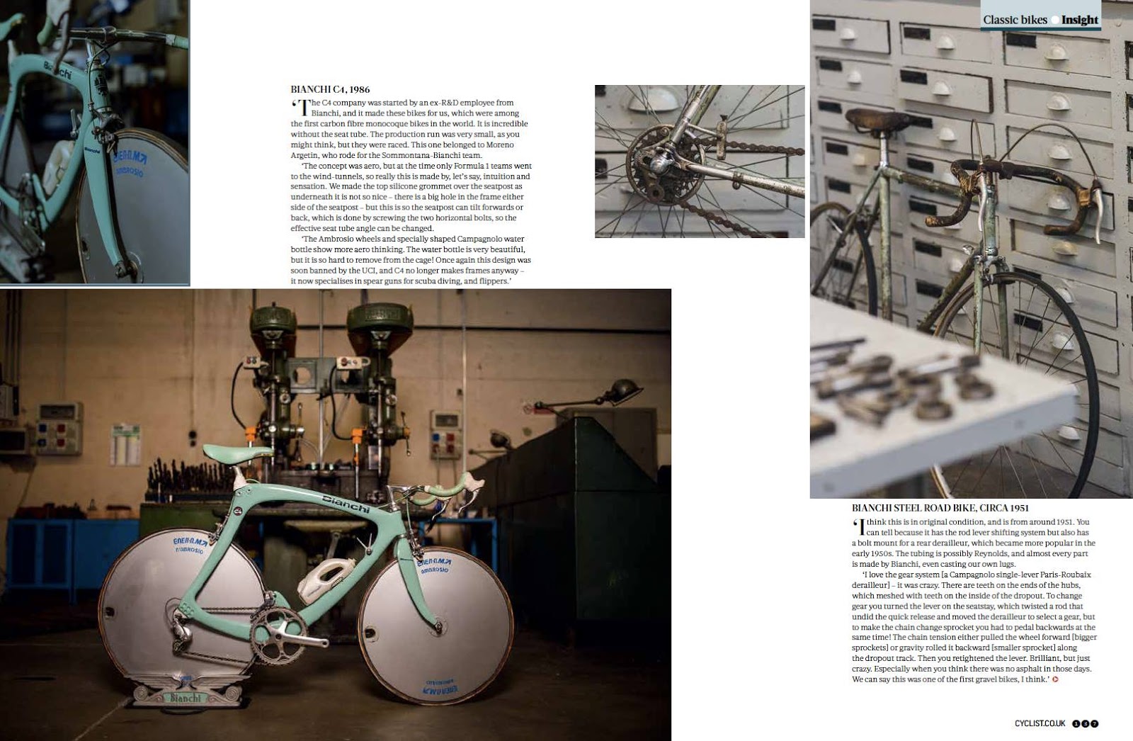 CATALOGUES BIANCHI BIANCHI BROCHURE C4, PANTANI, CIPOLLINI